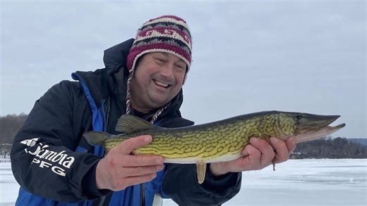 Deep freeze havoc at NJ fishing piers but conditions ripe for ice fishing