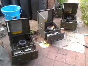 British military No.2 modified stoves
