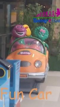 Barney Fun Car Kiddie Ride