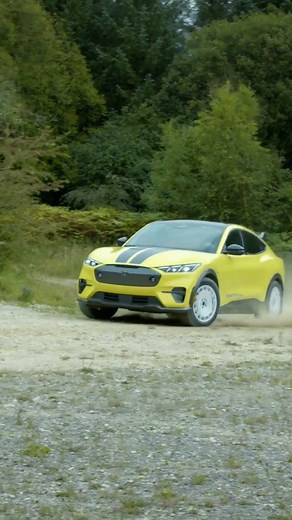 Introducing the 2024 #Mustang #MachE Rally! This off-road machine boasts a tuned version of the Mustang Mach-E GT powertrain, with a two-motor layout targeting at least 650 lb.-ft. of torque and 480-hp. It also features a raised suspension and gloss white 19-inch rally-style alloy wheels​! Available for purchase early 2024. ⚡️ | Villa Ford of Orange