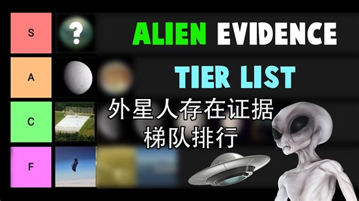 外星人存在证据的梯队排行