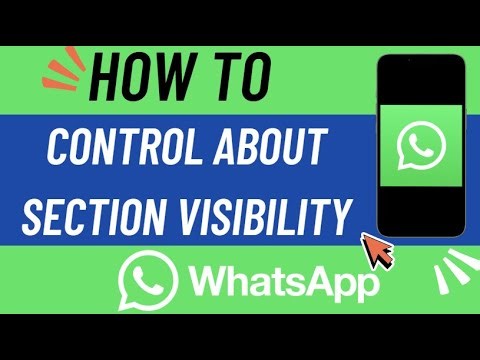 How to Hide Your 'About' Info on WhatsApp