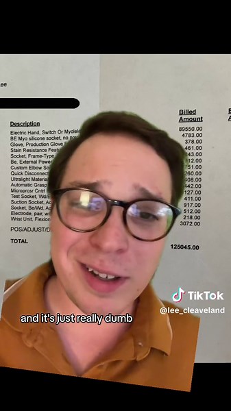 Replying to @C Dub #greenscreen a little breakdown for ya #bionic #prosthetic #insurance #healthcare #3dprinting #amputee #disabilitytiktok #disabilityawareness #healthinsurance #robotics #prosthetics #opensource #tedx #tedtalk #tech #cyborg #cyberpunk #ada #michiganstate