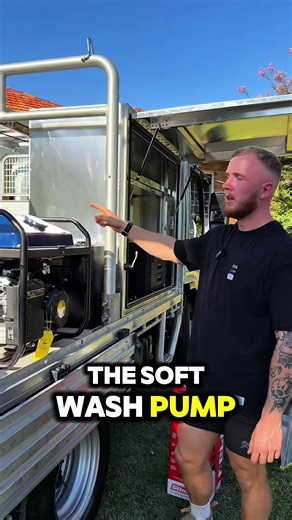 This is how I’m setting up my pressure washing truck — what would you change? #PressureCleaning #SoftWashing #ExteriorCleaning