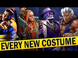 Street Fighter 6 ALL New Costumes + New Characters Revealed!