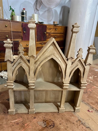 Vintage Gothic Wall Hanging Altar – Handcrafted Solid Wood Christian Prayer Shelf – Church Inspired Decor - Etsy Australia