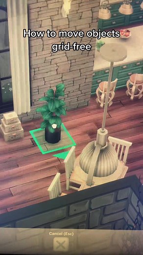 Grid-Free Object Movement in The Sims 4