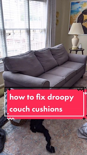 How to Fix Your Saggy Couch Easily | DIY Sofa Hack