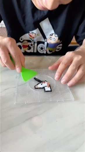 Watch Tiny Pearls Turn Into Beautiful Art 😍 Pearl Art DIY! 💎 #craft #diy #kidsfun #toys #trending