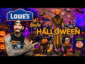 Lowe’s & Target Halloween 🎃 2026 In Store Walkthroughs ! | Animatronics Are Here !!