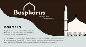 Qr-code menu for restaurant | UI/UX Design - Olya Novokshanova