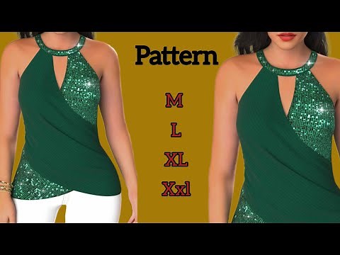 How to Draft a Raglan Blouse pattern in 4 Sizes | Step-by-step Pattern Making Tutorial