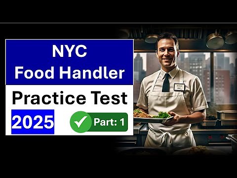 NYC Food Handler Practice Test 2025 Final Exam Questions & Answers