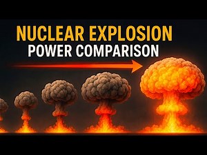 Nuclear Explosion Power Comparison 🔥 From Smallest to Most Devastating Ever!