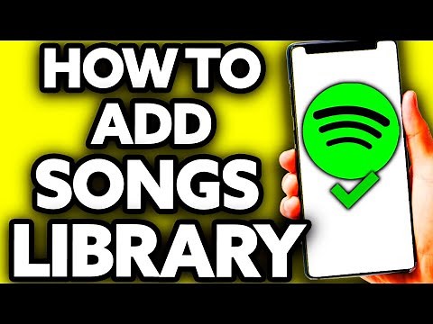 How To Add Songs To Library on Spotify [EASY!]