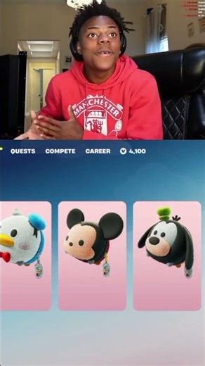 iShowSpeed Claim 50 000 vBucks in Fortnite😨 #fortnite