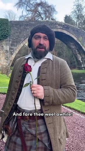 Happy Burns night! I hope you are all able to eat some haggis, neeps and tatties and wash it down with a wee dram. Here’s “A Red,Red Rose” by the Bard, Rabbie Burns! Robert Burns was born on January 25, 1759, in Alloway, Ayrshire, Scotland. He died aged just 37 on July 21, 1796, but in his short life, he composed a vast catalogue of poetry and songs that have been enjoyed and spoken aloud for more than 200 years. The first Burns supper was held in July 1801 when nine of Burns’ close friends got 