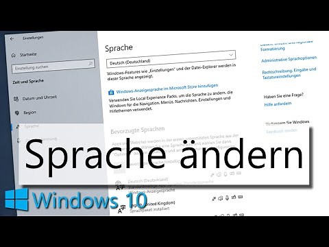 Windows 10 Sprache ändern: So ändert ihr die Anzeigesprache in Windows 10