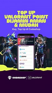 Bingung pilih tempat top up VP? Sung aja deh ke Codashop, beli VP dijamin aman, upgrade skin jadi nyaman | Codashop | Facebook