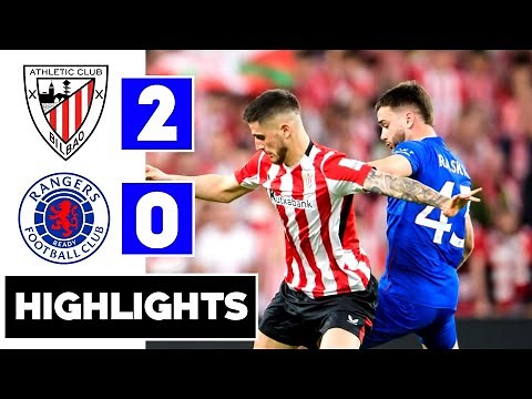 Athletic Bilbao vs Rangers (2-0) All Goals & Extended Highlights