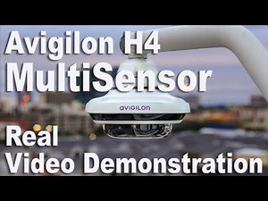 Avigilon MultiSensor Camera Video Demonstration (Live Footage)