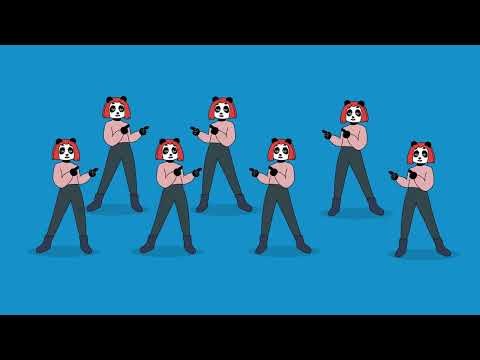 POKÉDANCE Animation Music Video - panda dance