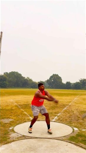 “Hammer Throw Practice 🔥 Power + Technique = Perfect Throw 💪 #AthleteLife #hammer #trackandfield