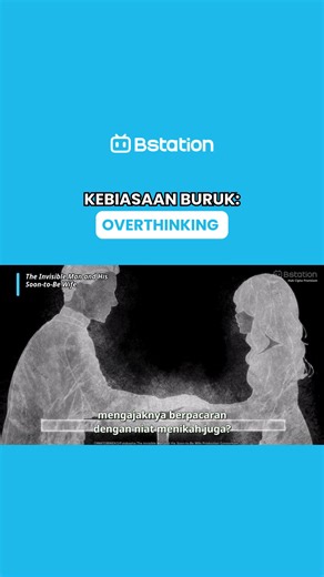 Kebiasaan buruk yang sulit dihilangkan… OVERTHINKING! Cung yang bisa relate 😔 Episode TERBARU tayang malam ini! 📺 The Invisible Man and His Soon-to-Be Wife ⏰ Tayang setiap Kamis jam 22:00 WIB di Bstation #theinvisiblemanandhissoontobewife #bstationindonesia #bstationbeyondanime