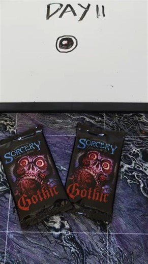 Sorcery Contested Realms Gothic 2-pack opening day 11 #tcg #tradingcardgame #sorcery