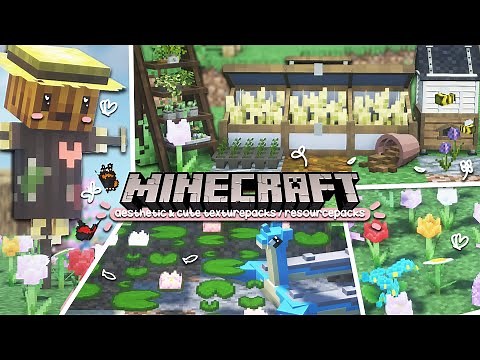 cute & aesthetic minecraft resourcepacks for java edition 1.18.1, 1.18.2 ( 1.16.5+ )