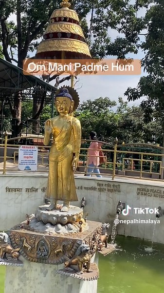 Explore World Peace Pond at Swayambhunath Temple