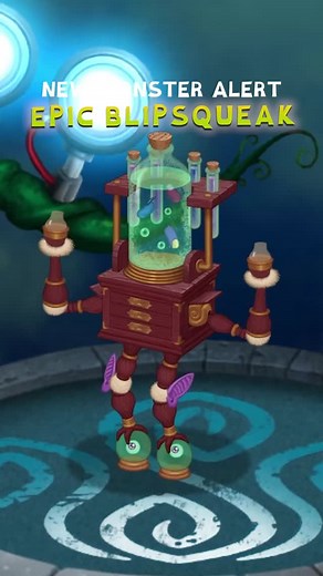 My Singing Monsters on Instagram: "Epic Blipsqueak is available now to evolve using 5 keys and Zapped Epic Eggs on Wublin Island! #mysingingmonsters"
