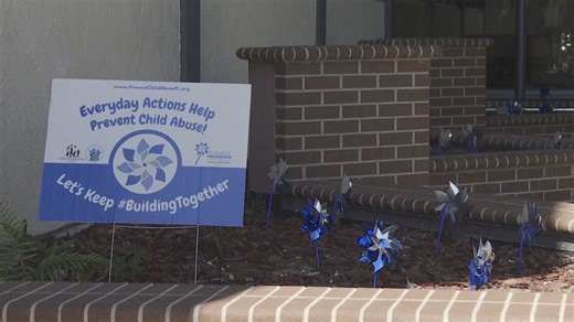Marion County pinwheel displays mark Child Abuse Awareness Month, urge residents to speak up