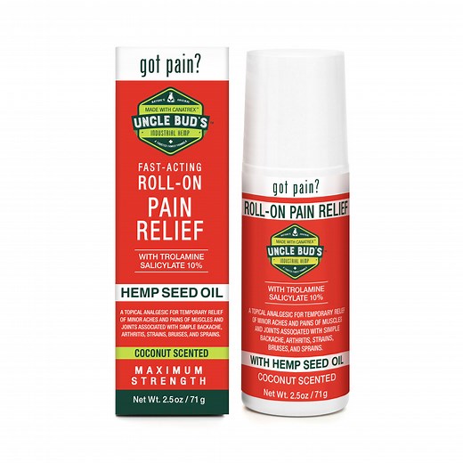 Hemp Roll-On for Pain Relief & Recovery | Uncle Bud’s Hemp