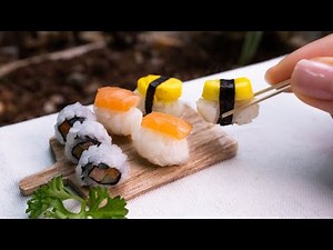 Delicious Miniature Sushi Recipe l Yummy Miniature Cooking By Mini Kitchen Official