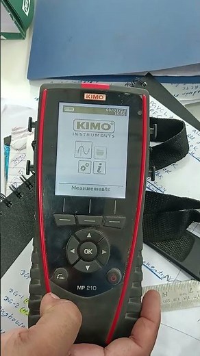 KIMO MP 210 Velocity test setting #machine