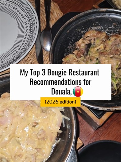 3 Bougie Restaurant Recommendations for Douala, 🇨🇲: 1. L’Ethnic 2. Maison H 3. La Marquise #blacktravel #camerountiktok #doualacameroun🇨🇲 #travelwoman African Restaurants, Cameroon Trip, Classy restaurants in Cameroon, Where to eat in Douala, Places to Visit in Douala, Must-visit restaurants in Douala city, Cameoron, Women who travel solo in Africa, Black women travelling, Cameroon country #creatorsearchinsights
