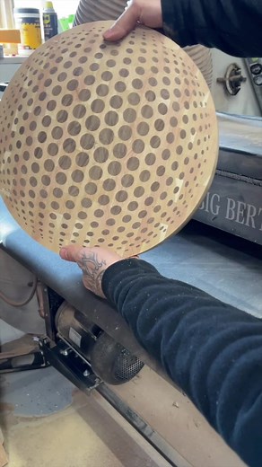 How many dots are there?! I have no idea……😆 All I know is I fill all 4000 holes full of some titebond 3 and then smash smash saaaamashh! It’s definitely a game of patience with these boards, you must give the glue enough time to cure or you’ll end up with problems! The only time I’ve had titebond fail is impatience! #titebondpartner #woodworking #cuttingboard #endgraincuttingboards #kitchendecor #woodtok