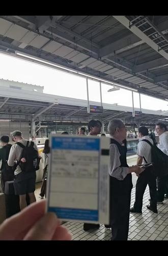 坐新干线去东京，开启🔛东京之旅#随拍随发