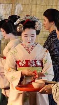 Maiko Tea Ceremony (舞妓茶会) #japan # #foryou # #mgtharyar