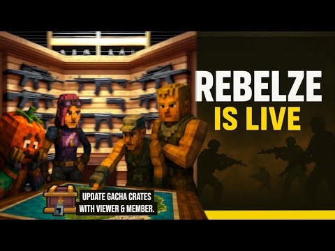 🔴 Live Progress Update Server + Setup Isi Gacha Crates Bareng Komunitas!