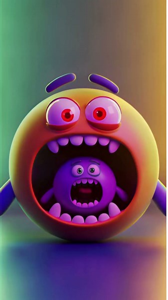 Creepy Ball Monster ⚽👹 Attack Funny Horror 3D Cartoon