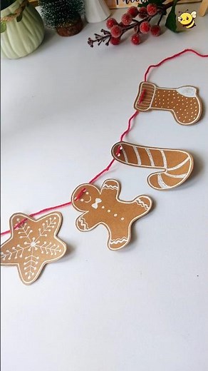 DIY Christmas garland ideas #diy #craft #christmas