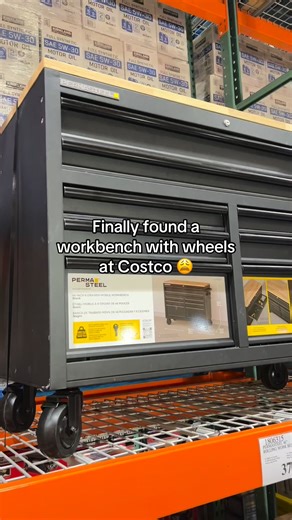 Level up your workspace with a workbench built to handle everything at anytime— sold in stores at select Costco’s near you! 🔨🛞 | Permasteel