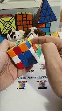 Jugamos con el cubo 3x3, cómo hacer cruz amarilla con el método Petrus.#shorts