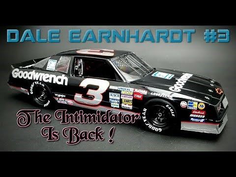 Dale Earnhardt 1988 Chevy Monte Carlo Aero NASCAR 1/24 Scale Model Kit Build How To Assemble Decal