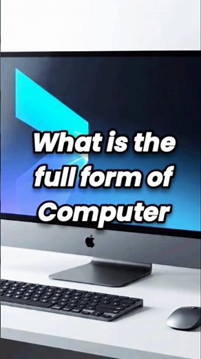 What is the Full Form of COMPUTER? | Computer Full Form Explained #shorts