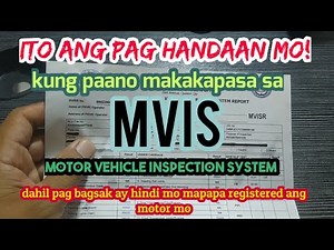 Mga dapat gawin para pumasa sa MVIS (Motor Vehicle Inspection System)