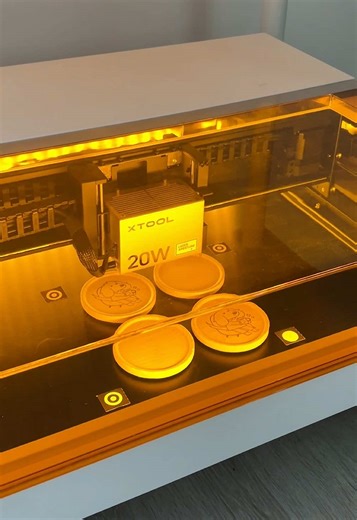 Engrave Beautiful Coasters with S1 Laser Cutter