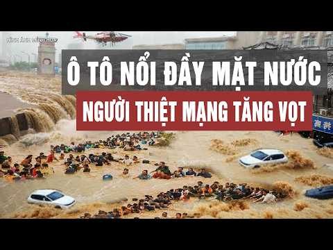 Overview: Death toll from Typhoon Bavi surges, cars seen floating in floodwaters